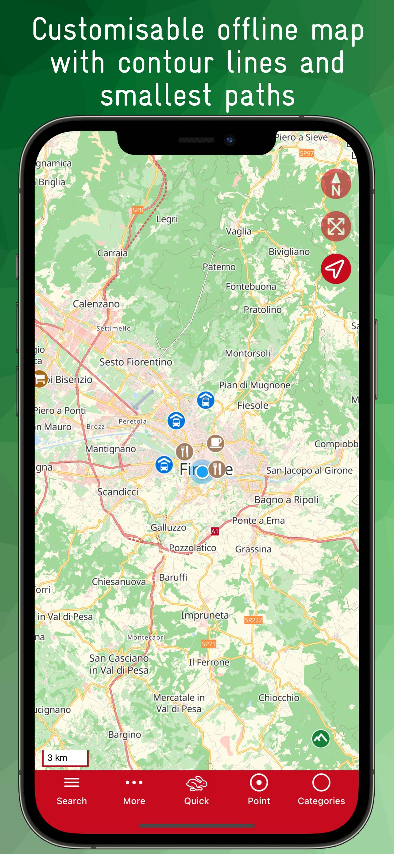 Florence Offline Map