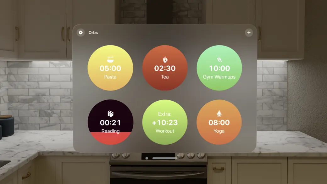 Countdown Timers Widget: Orbs screenshot 1