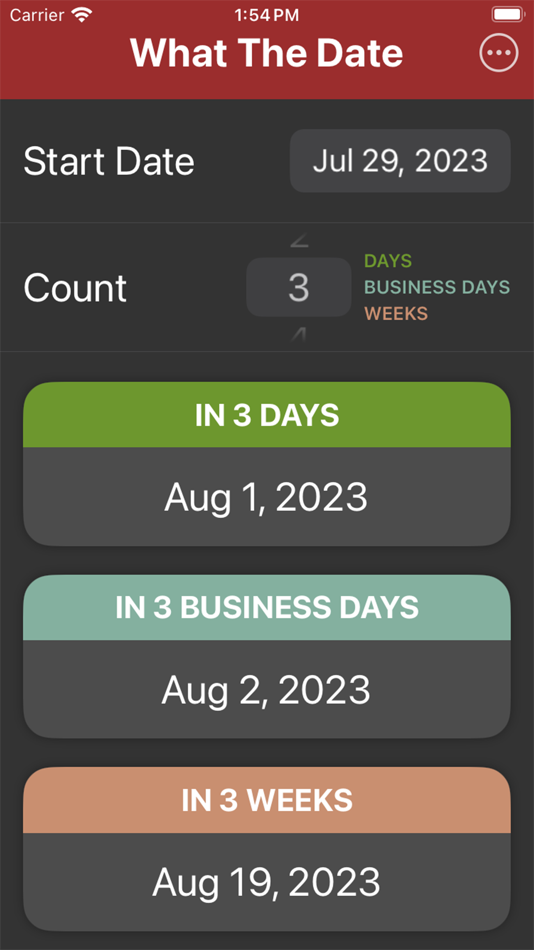 #2. What The Date (iOS) 由: Shalom Veffer