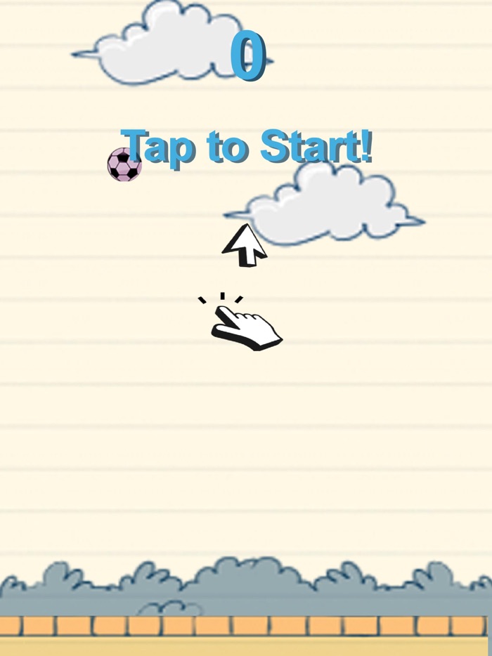 Flying Football Ball