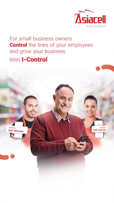 Asiacell Business Screenshot