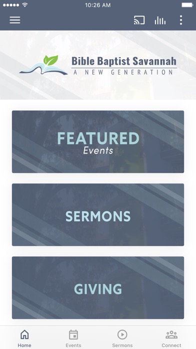 Bible Baptist Church Savannah Screenshot