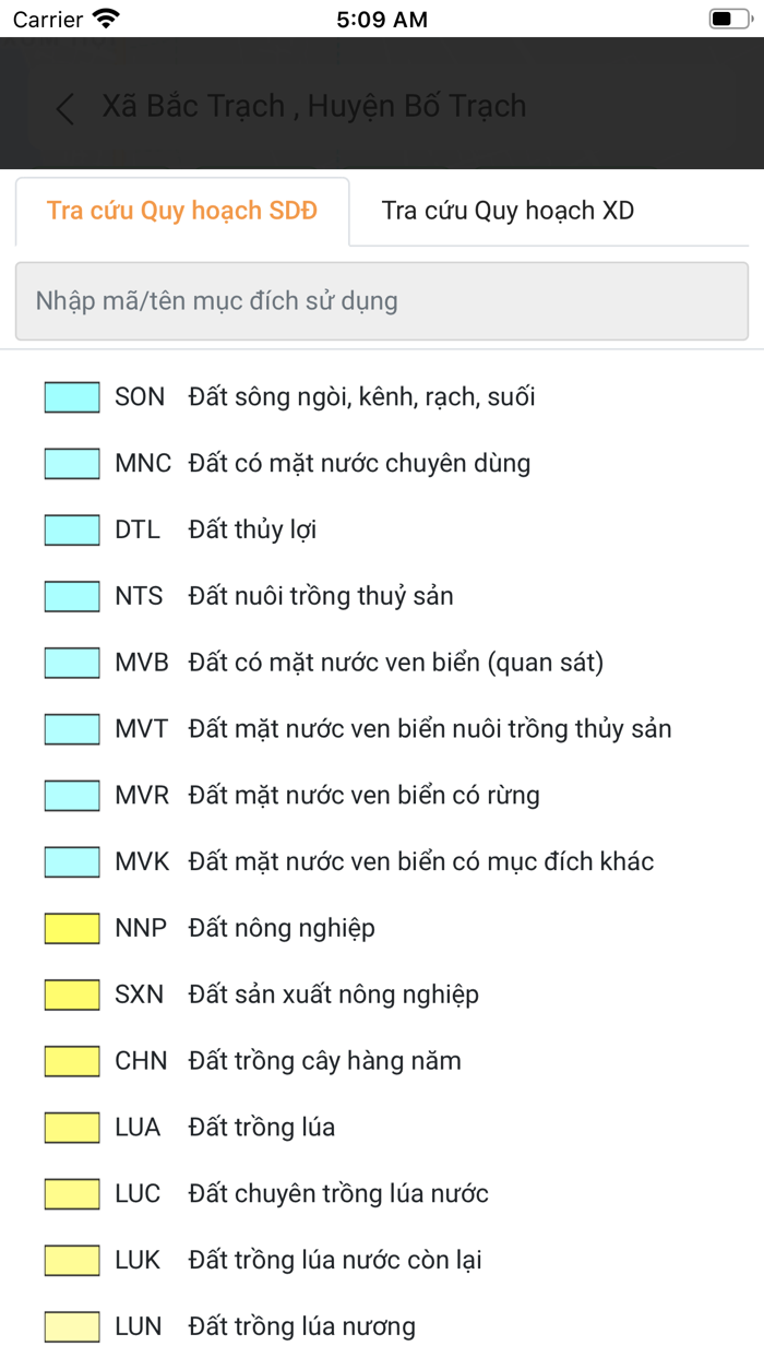 Tra cứu quy hoạch Quảng Bình
