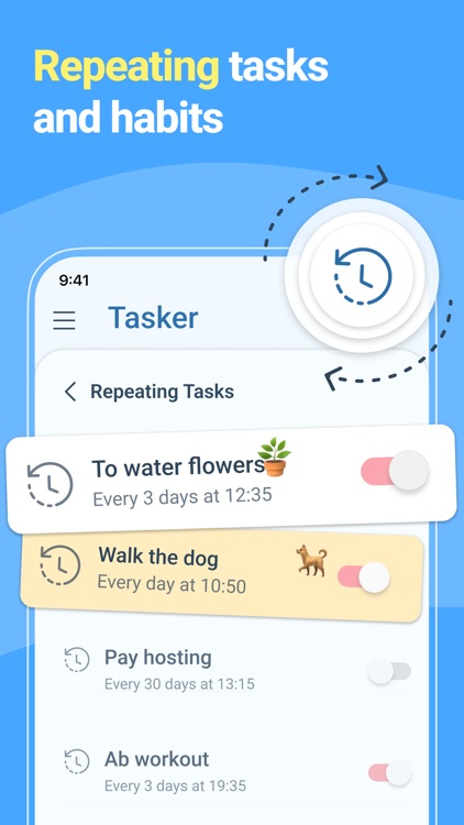 Tasker: Todo list for business screenshot-3