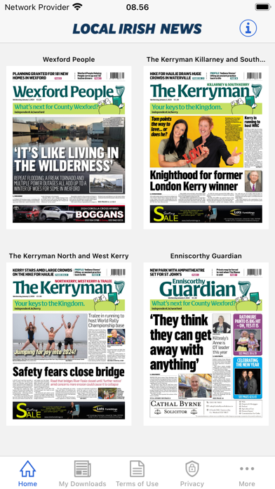 Local Irish News Screenshot