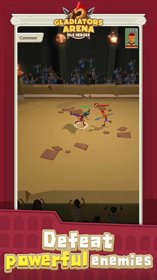 #3. Gladiators Arena: Idle Tycoon (iOS) By: Lion Studios Plus