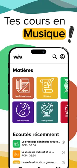 Game screenshot WIM - Cours Tle en musique mod apk