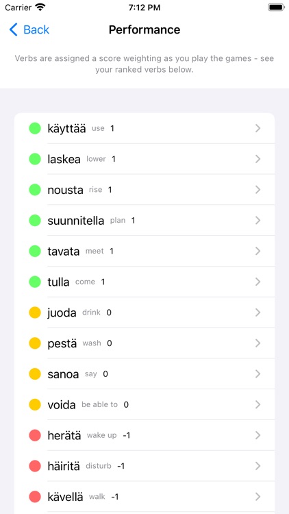 Finnish Verb Blitz screenshot-9