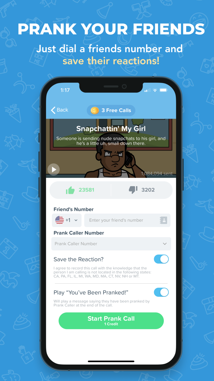 Prank Caller - Phone Dial App