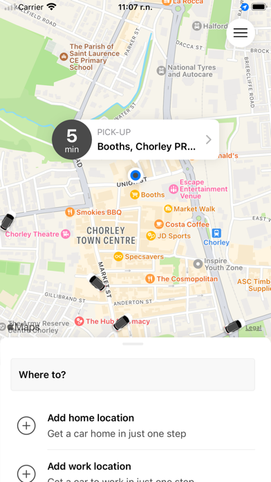 Yellow Cabs Chorley Taxis Screenshot