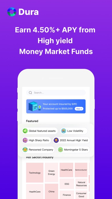 Dura: Fund Mall, $0 Commission Screenshot