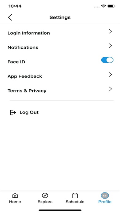 Impact Fitness App Screenshot
