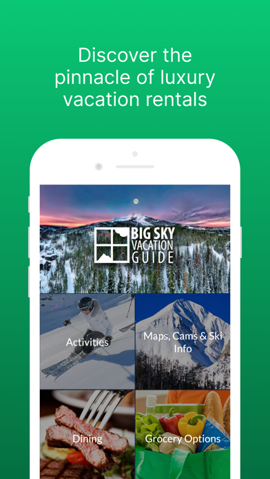 Big Sky Vacation Guide Screenshot