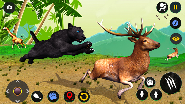 Wild Black Panther Furious Sim