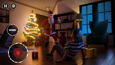 Ice Scream Scary Santa Game Screenshot