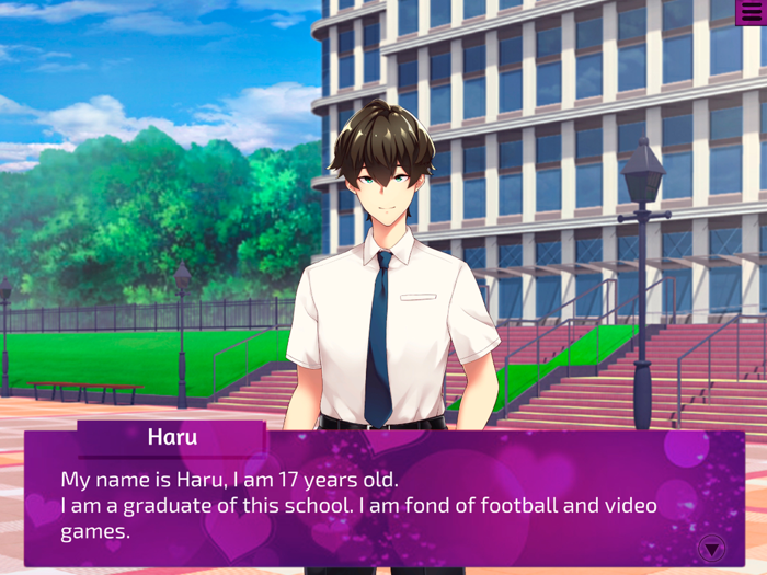 Anime Visual Novel Otome Story