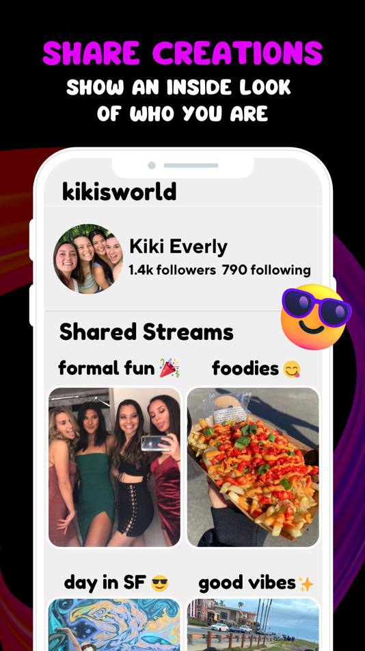 #3. MoodStream - Dumps for Friends (iOS) Oleh: Moody Labs Inc.