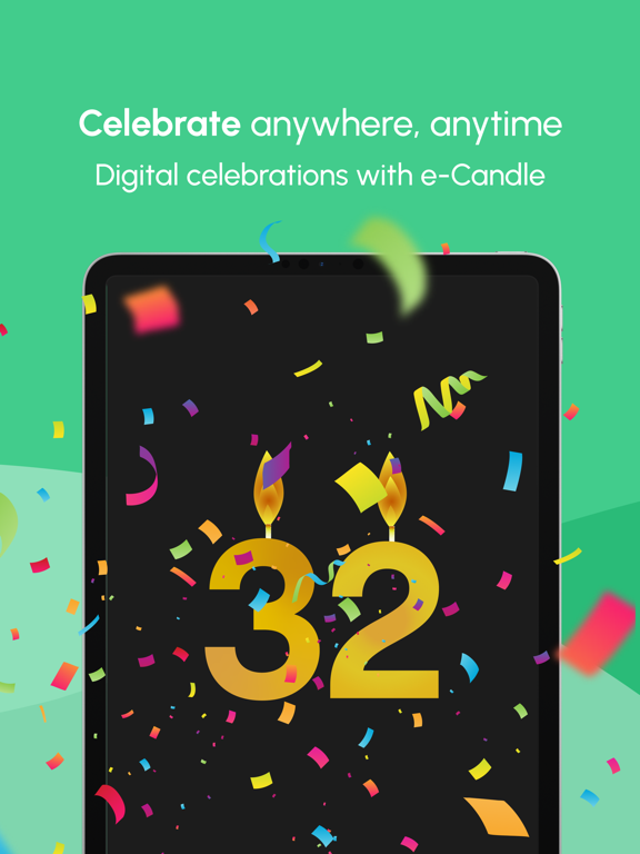 e-Candle iPad screenshot 3 - Entertainment app