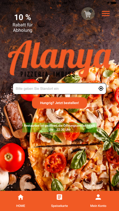 Alanya Pizzeria Imbiss Screenshot