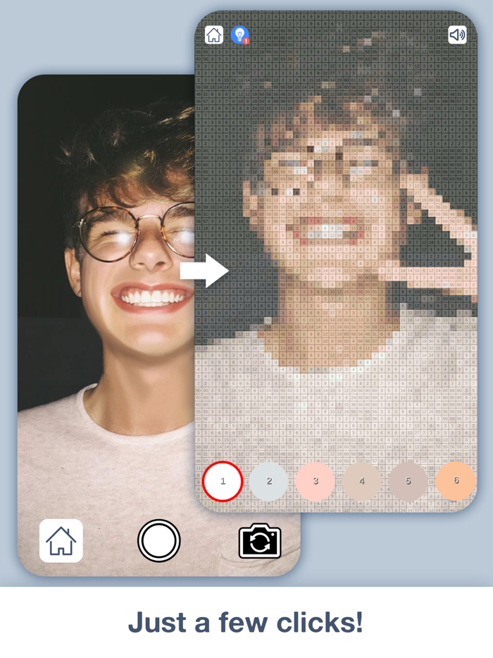 Real Photo By Number