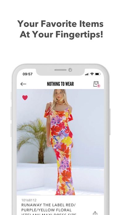 NOTHING TO WEAR APP Screenshot