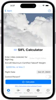 aircraft tax software iphone screenshot 4