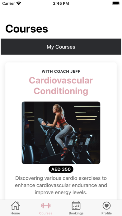 VitalFIT App Screenshot
