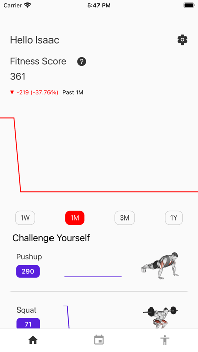 Perfect Form: Fitness Coach Screenshot