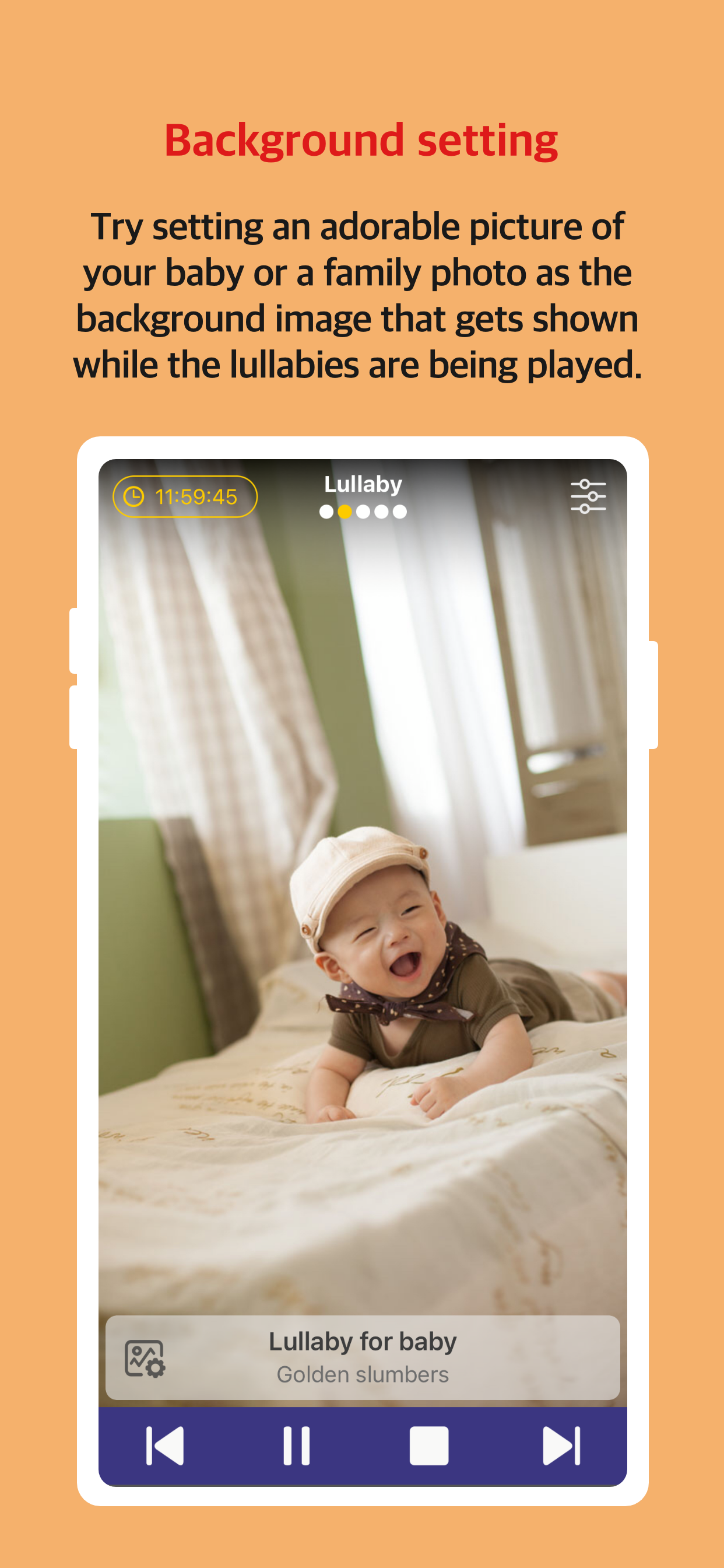 Don't cry my baby (Lullaby)