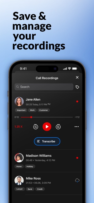 RecMyCalls - Call Recorder App on the App Store