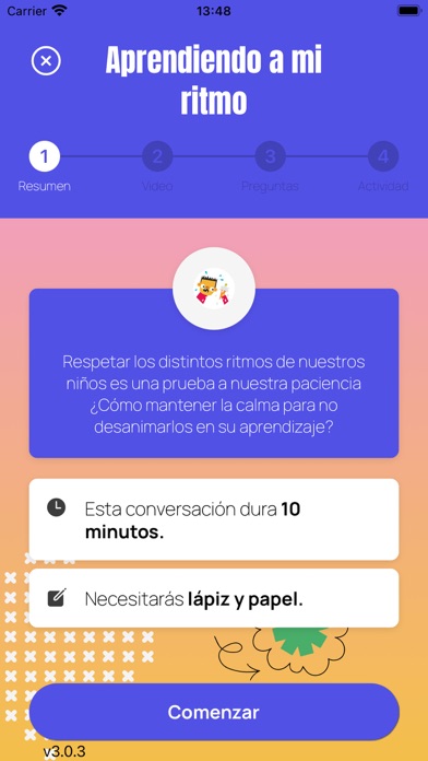 Veopositivo Familia Screenshot