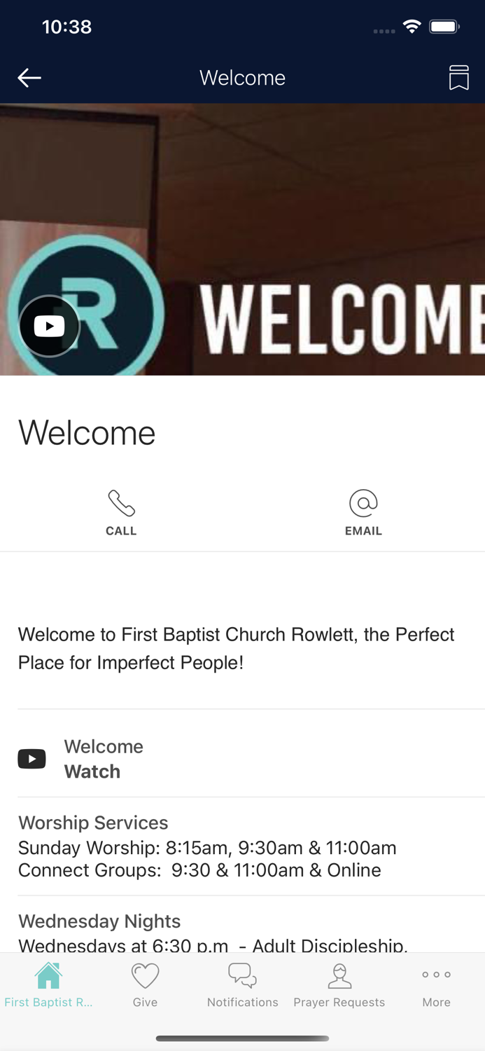 First Baptist Church Rowlett