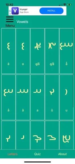 Game screenshot Avestan Alphabet mod apk