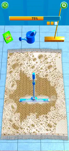 Game screenshot Relaxing ASMR Carpet Cleaning apk