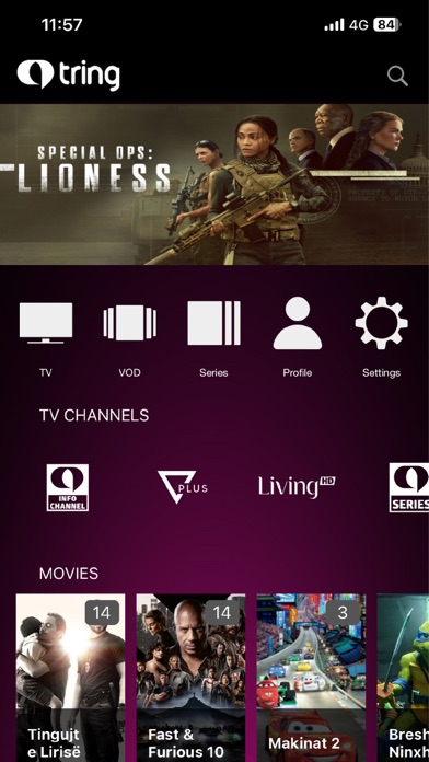 Tring TV Screenshot