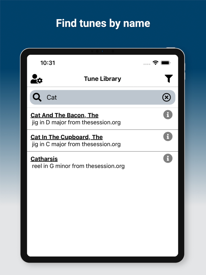 Tune Library - Mnemosyne