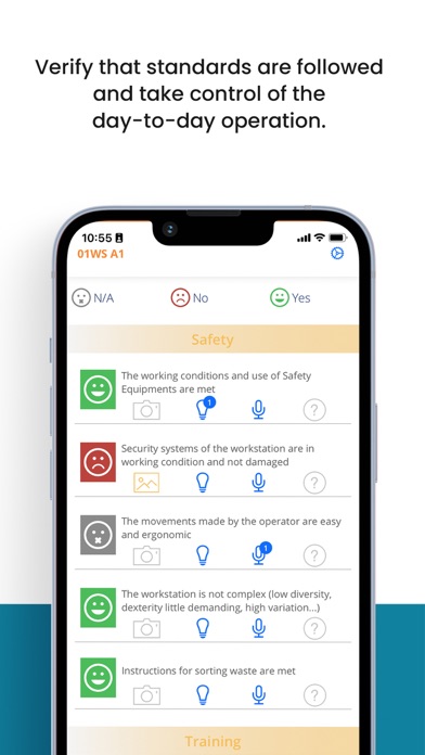 mPS Job Observation Screenshot