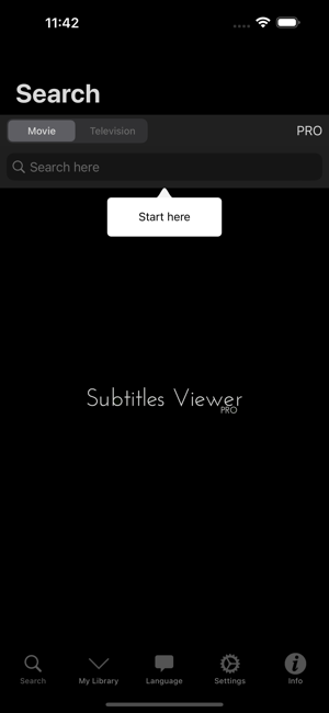 ‎Subtitles Viewer PRO Screenshot