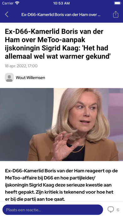 De Dagelijkse Standaard Screenshot