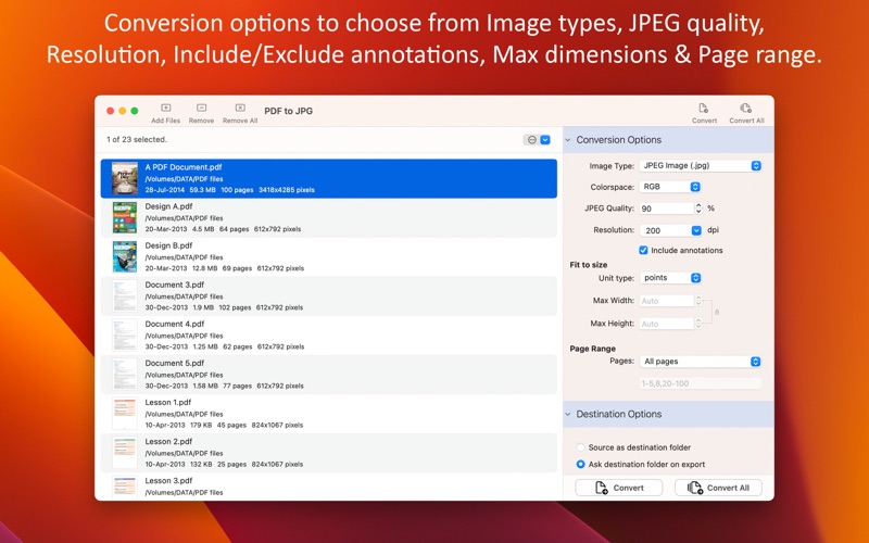 pdf to jpg - a batch converter iphone screenshot 2