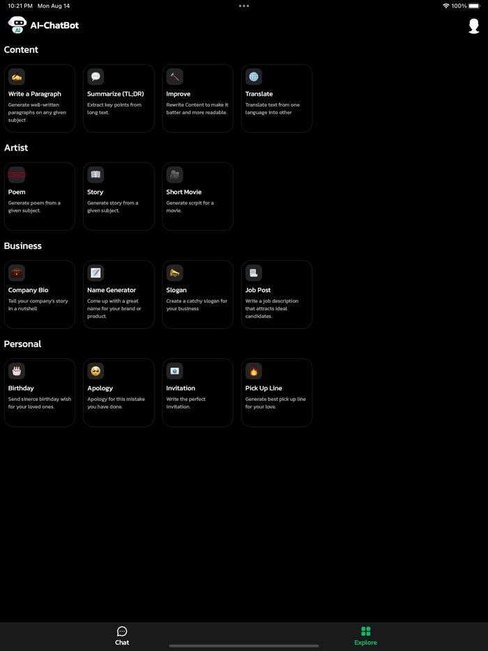 Ai ChatBot Ask Anything