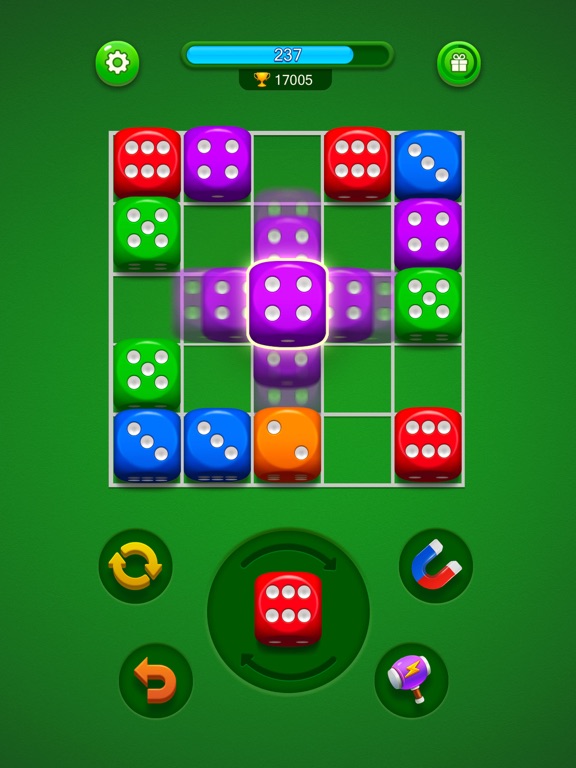 Smart Dice Merge-Block Puzzle iPad screenshot 4 - Games app