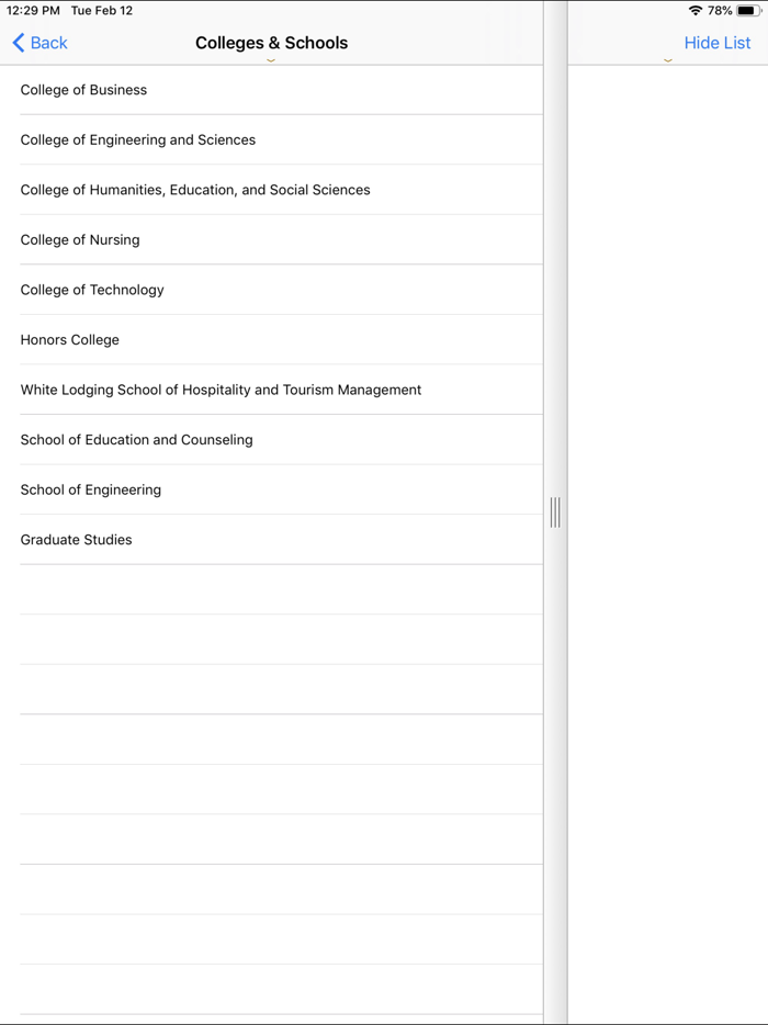 Purdue Northwest Mobile App