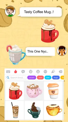 Game screenshot Water Color Coffee Stickers hack
