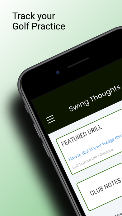 Golf Swing Thoughts Screenshot
