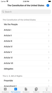 did you know: us constitution iphone screenshot 3