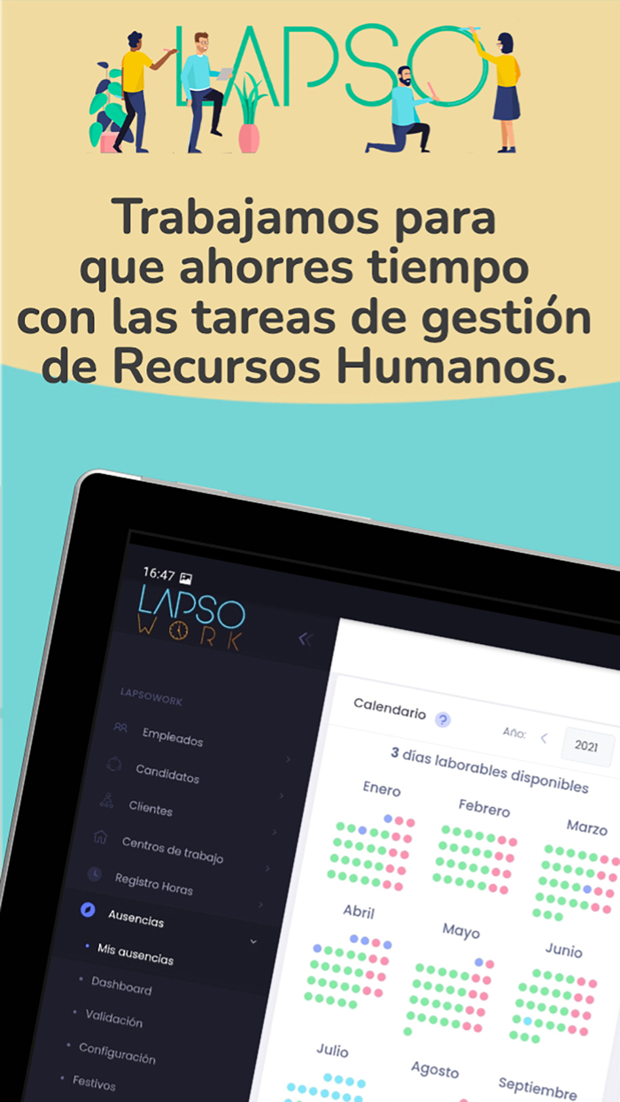 App Recursos Humanos Lapsowork