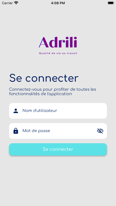 Adrili - Services de QVT Screenshot