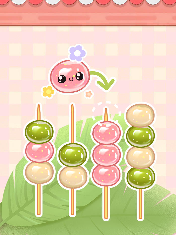 Tanghulu Sort -ASMR Suika Game