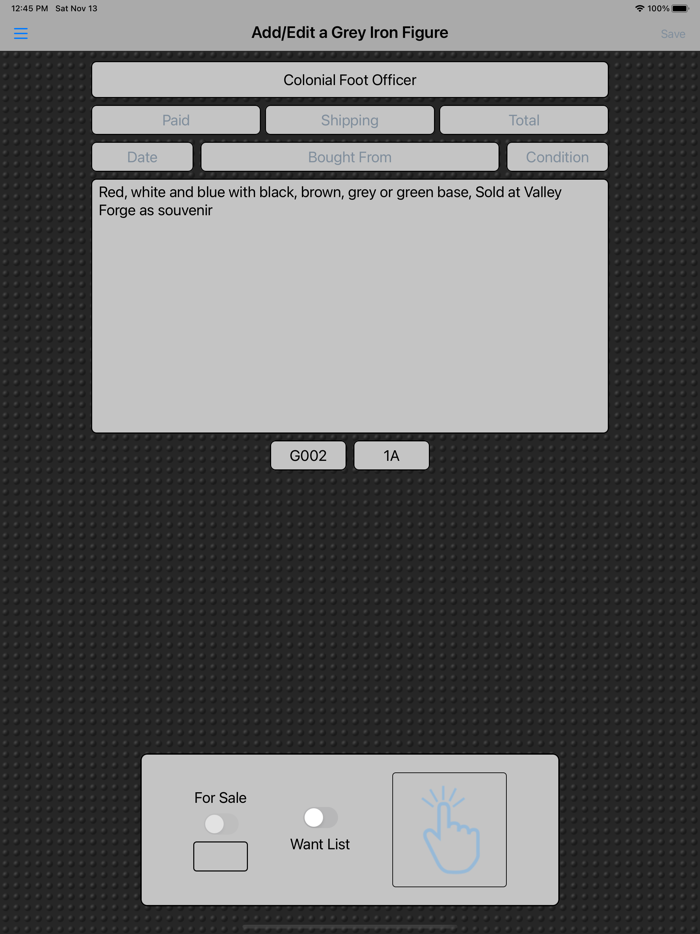 Grey Iron Metal Toy Soldiers
